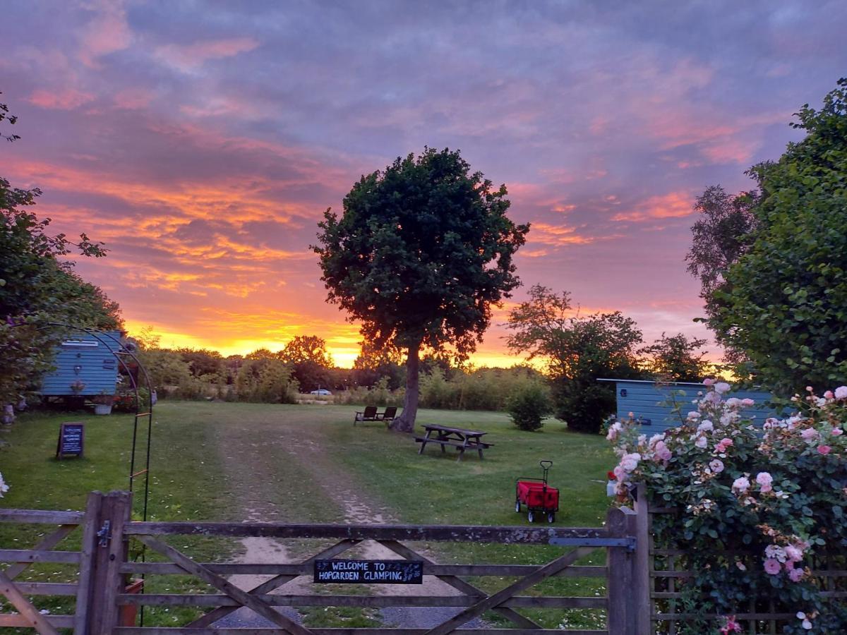 Hopgarden Glamping Luxury Shepherds Huts Wadhurst Exteriér fotografie