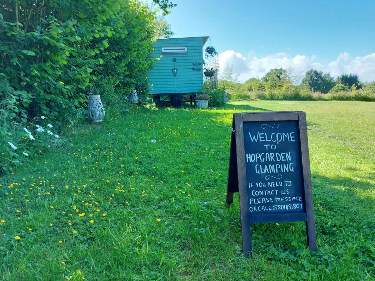 Hopgarden Glamping Luxury Shepherds Huts Wadhurst Exteriér fotografie
